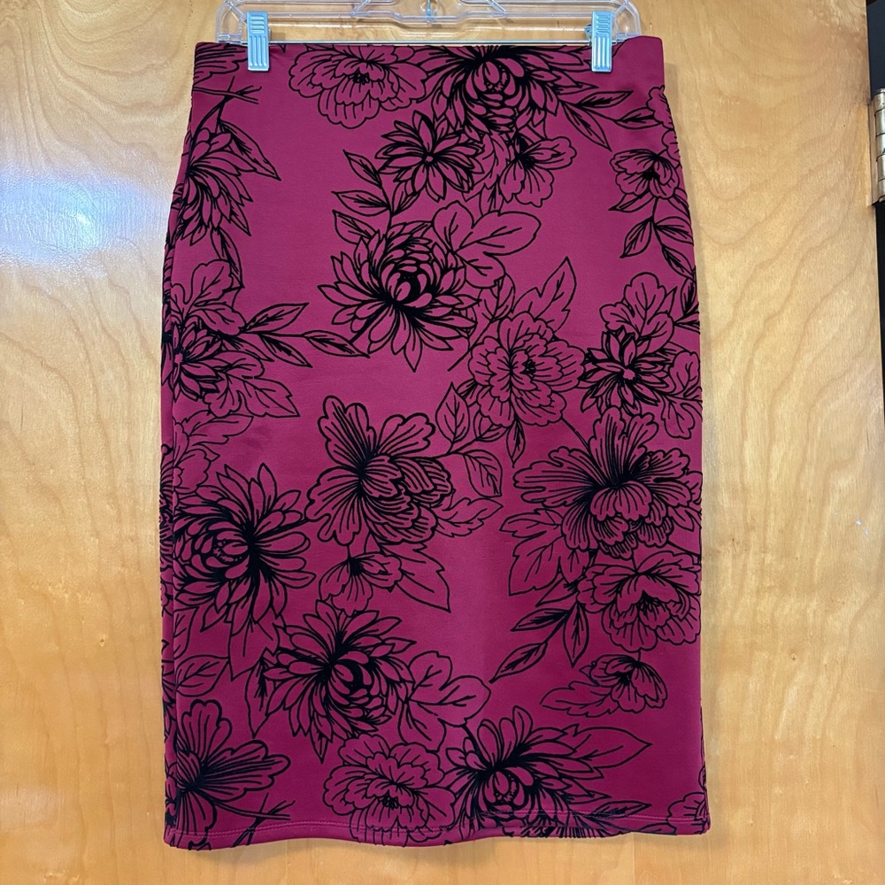 NYCC Floral Pencil Skirt